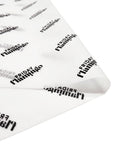 Custom tissue paper featuring trendy print design for stylish packaging and branding enhancement.