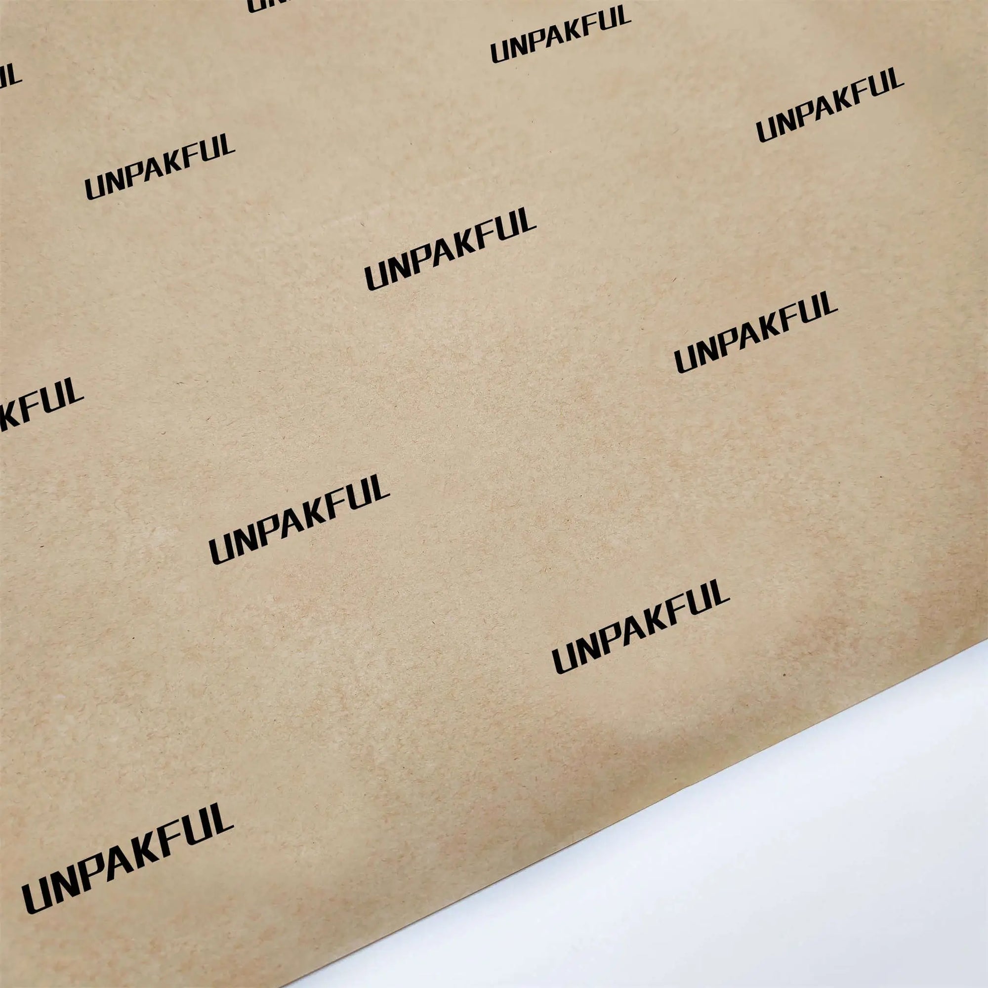 branded kraft tissue paper