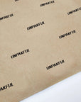branded kraft tissue paper
