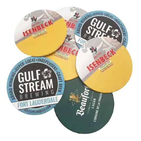 Custom Pulpboard Coasters