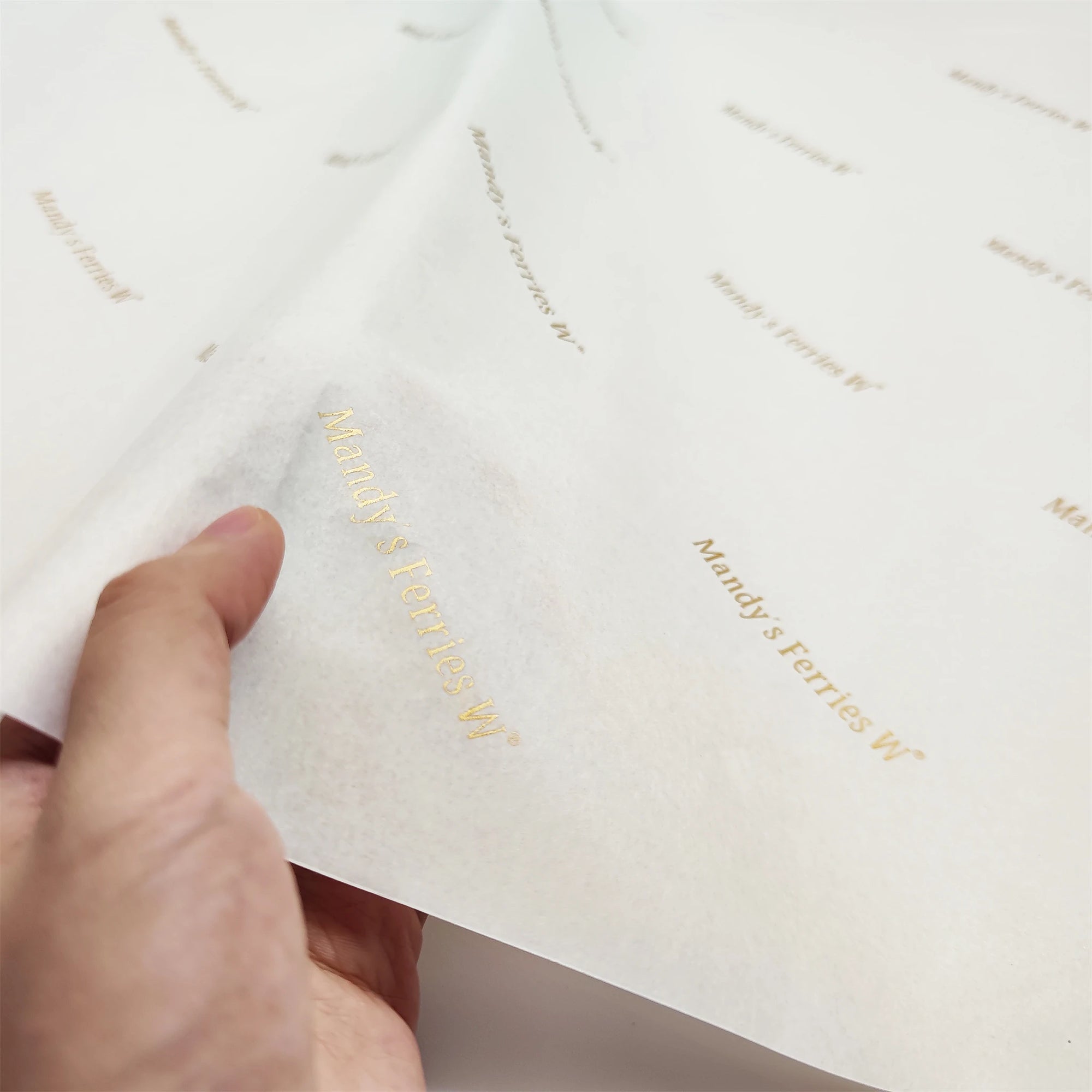 custom thick 30lb tissue paper