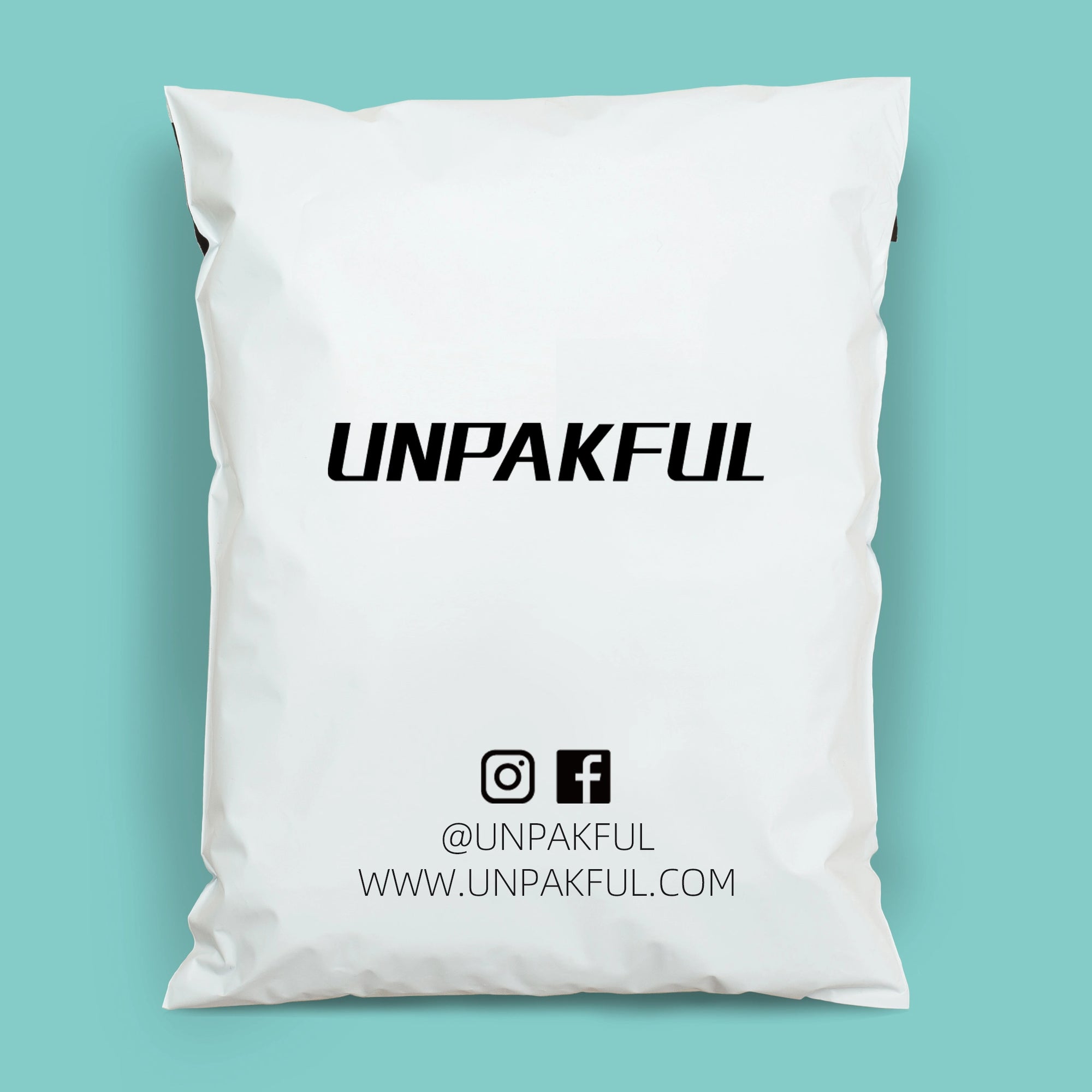 custom white poly mailers