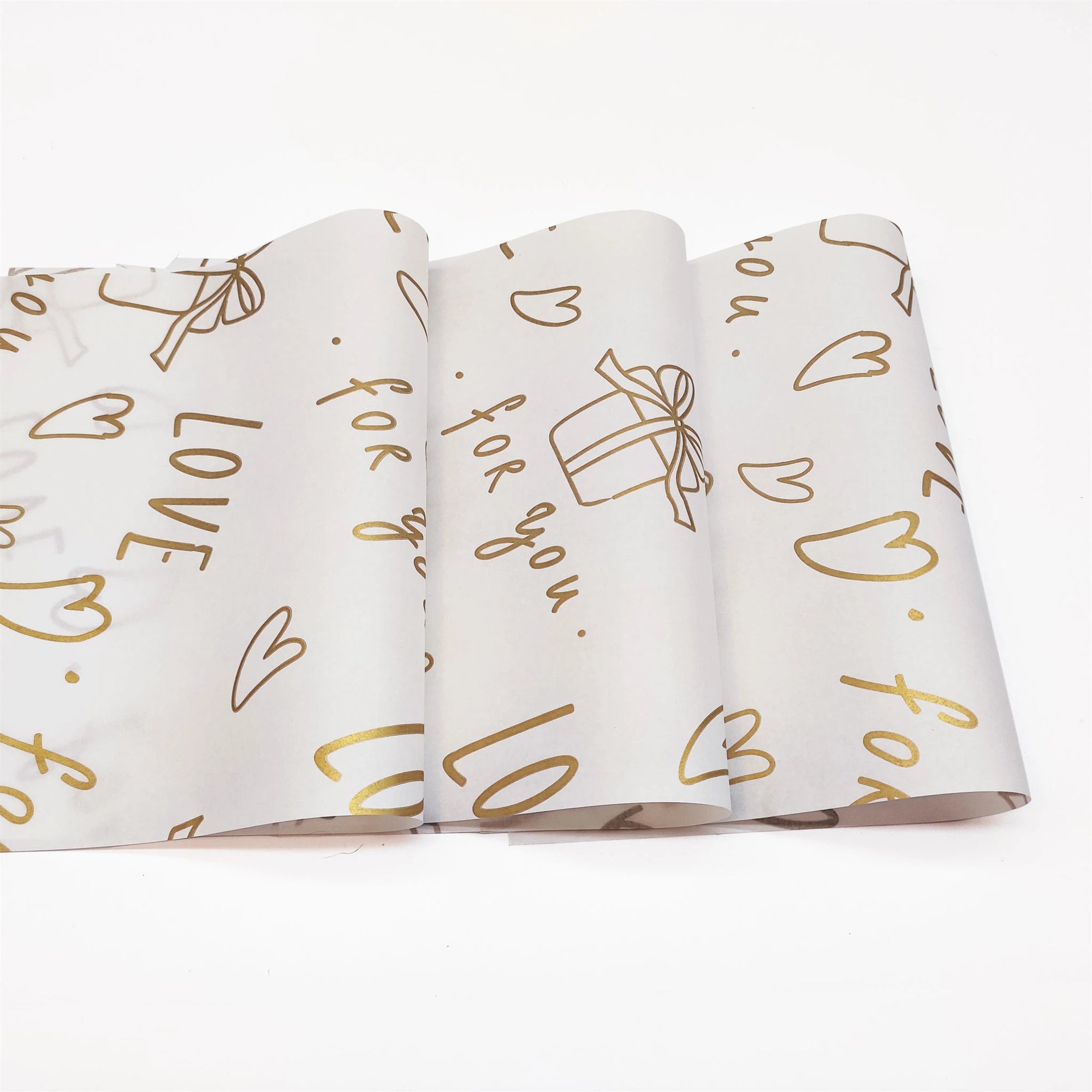 customized 30lb tissue paper for gift packaging