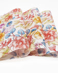 flower printed custom tissue paper