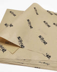 logo printed kraft tissue paper