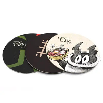 Custom Pulpboard Coasters