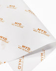 personalized 20lb tissue paper branded