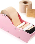 pink water activated tape dispenser