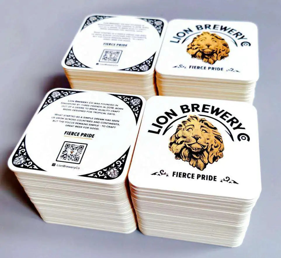 Custom Pulpboard Coasters