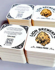 Custom Pulpboard Coasters