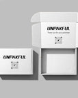 Custom mailer box set with UNPAKFUL branding, showcasing open and closed designs for packaging solutions.