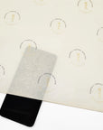 yellow 15lb tissue printed black and yellow logo