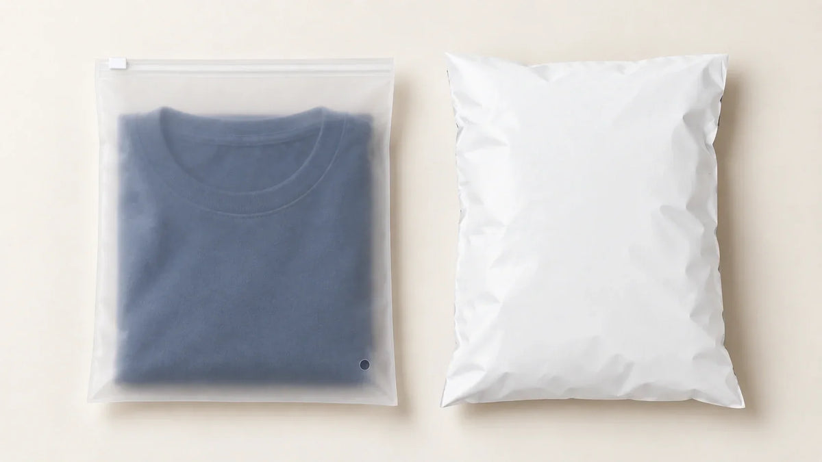 Frosted Zipper Bags vs. Poly Mailers: Which Is Better for Clothing Packaging?