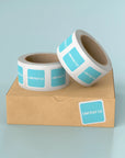 branded square roll labels