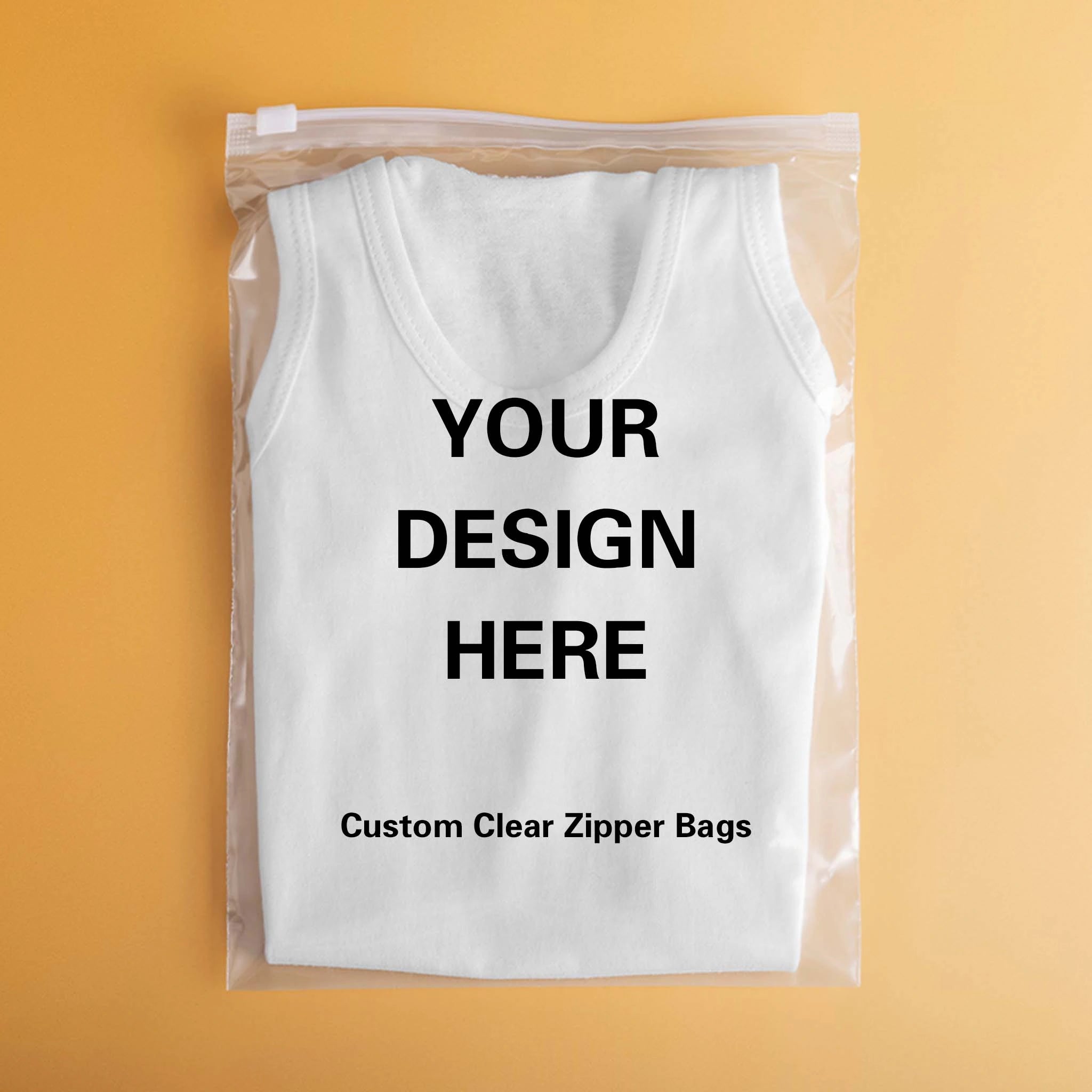Custom Clear Zipper Bags