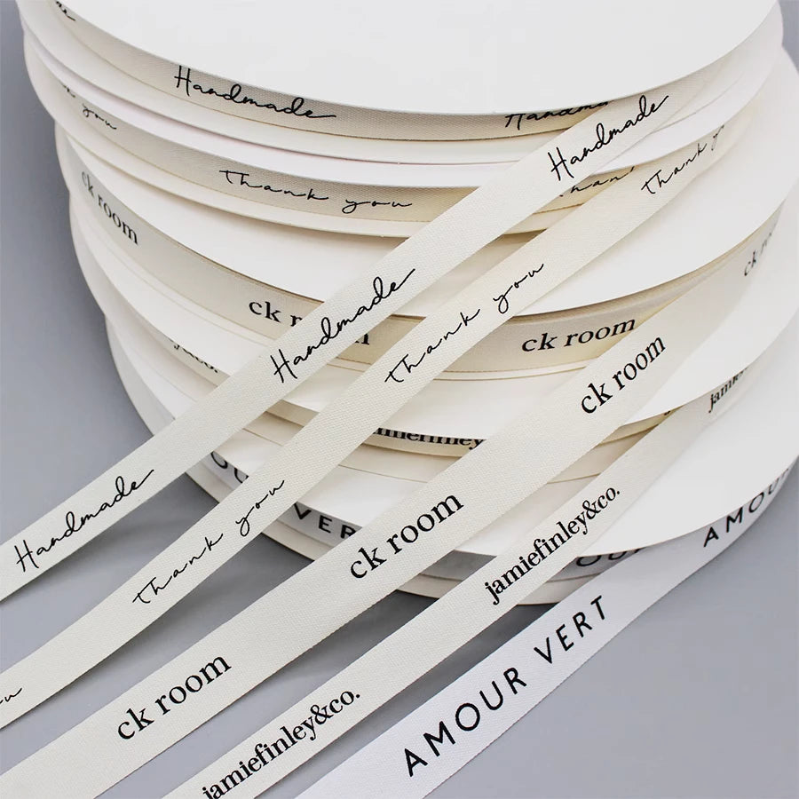 Cinta de algodón personalizada