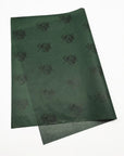 custom dark green 15lb tissue paper