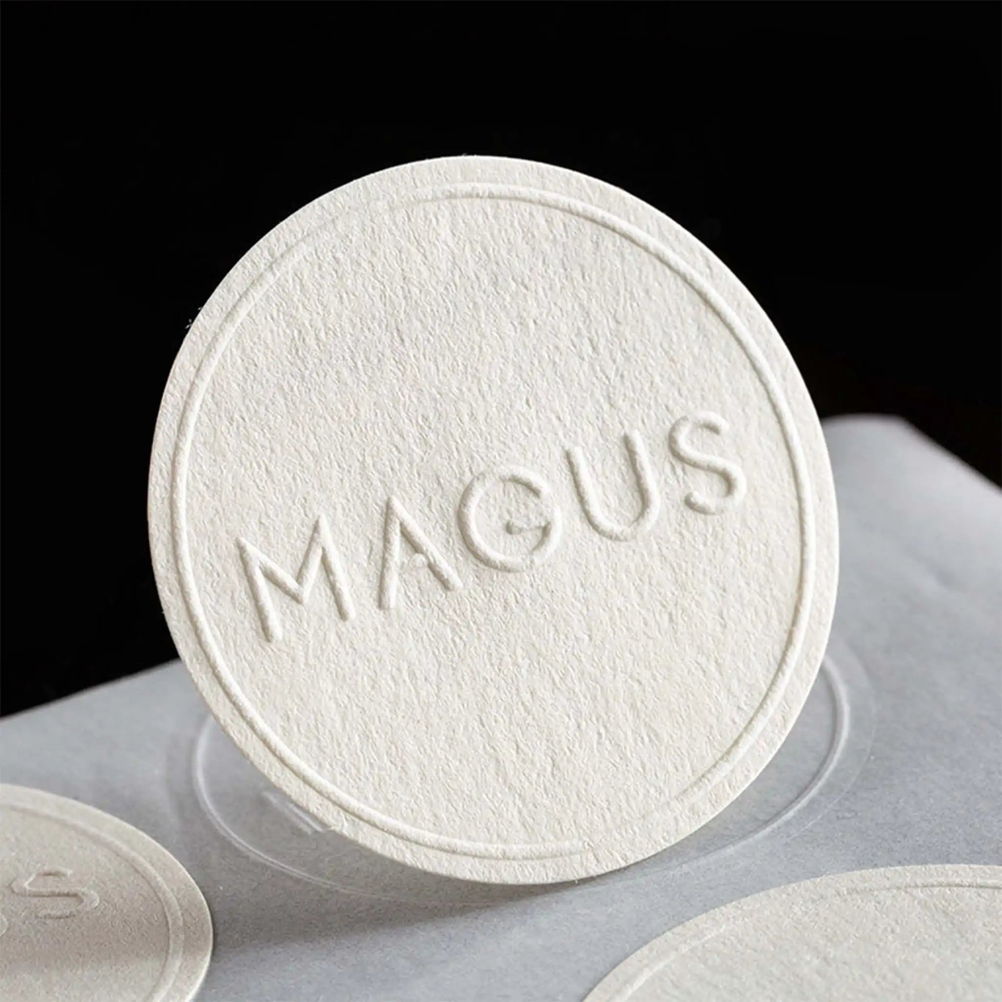 Custom Embossed Stickers