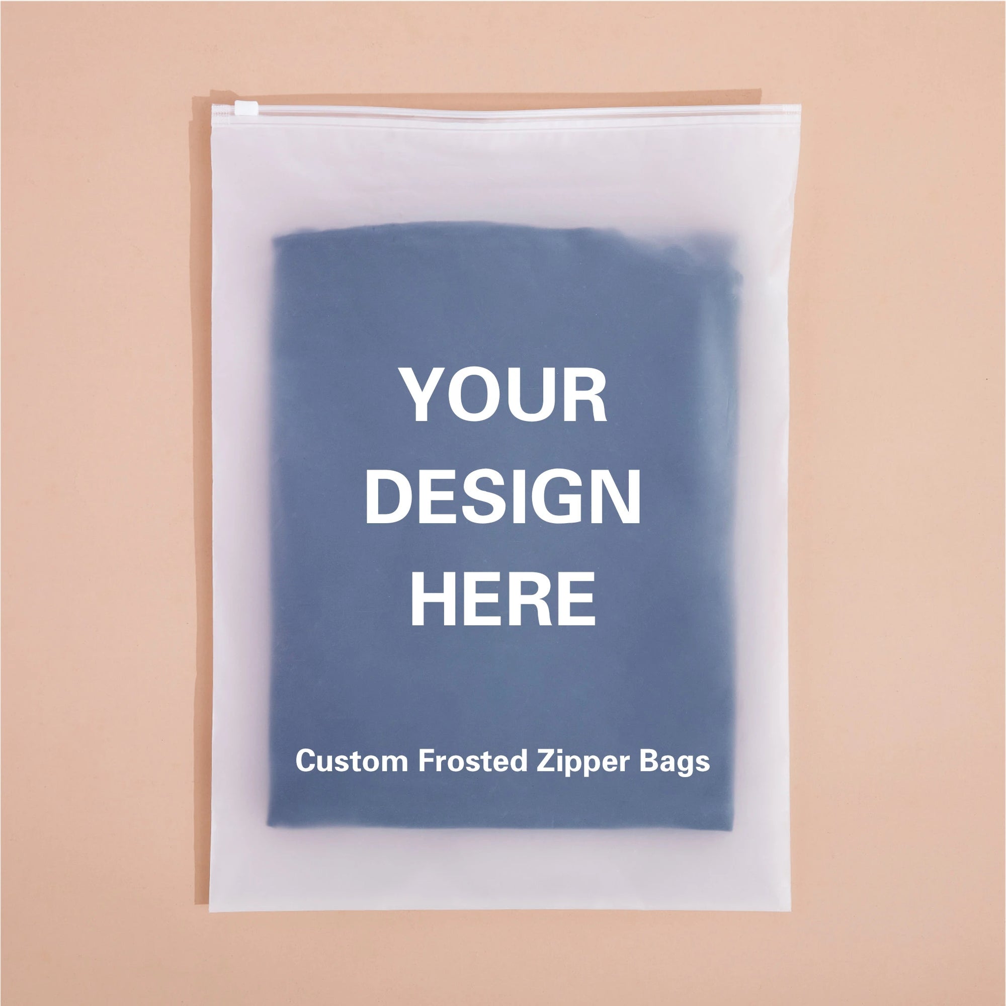 Custom Frosted Zipper Bags