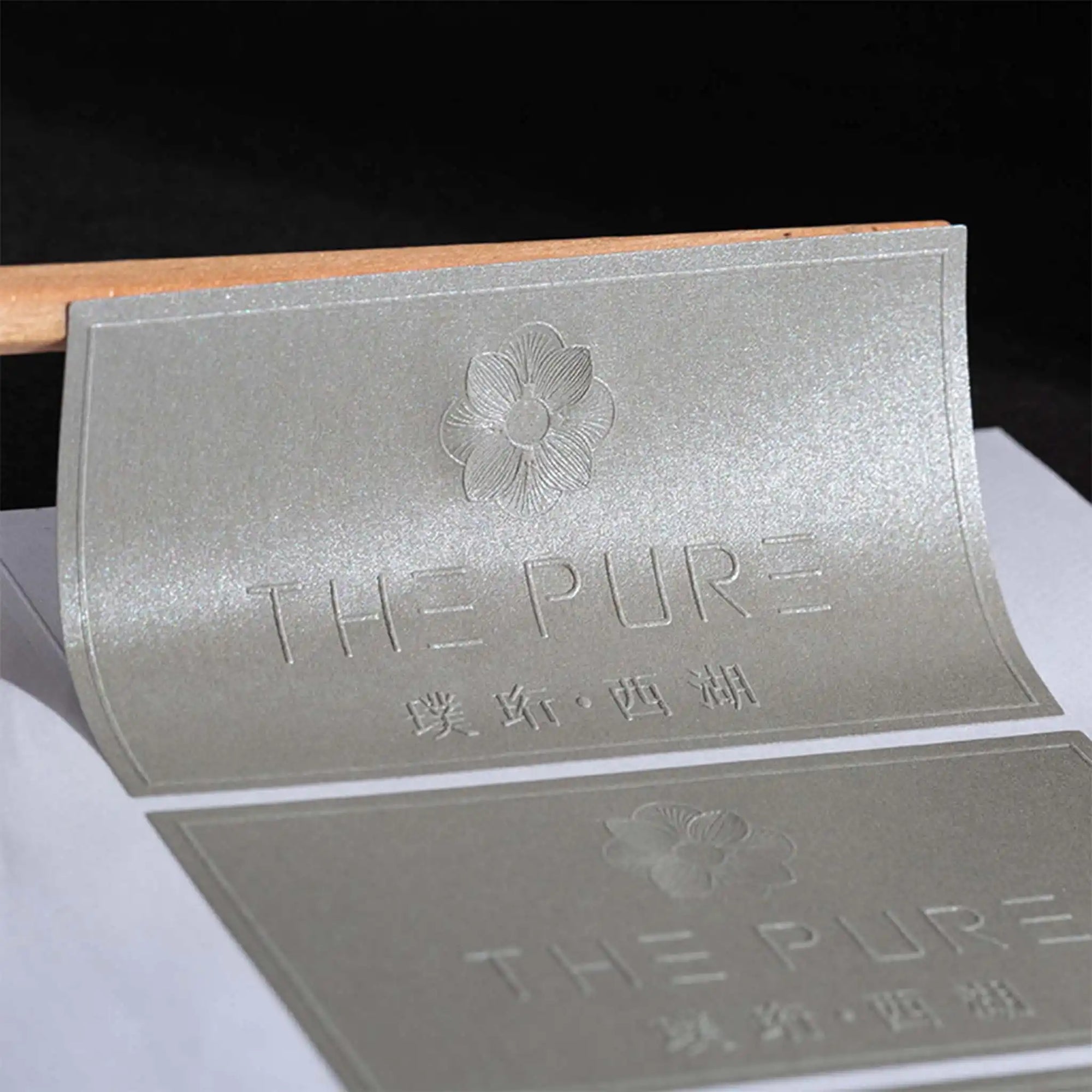 Custom Embossed Stickers