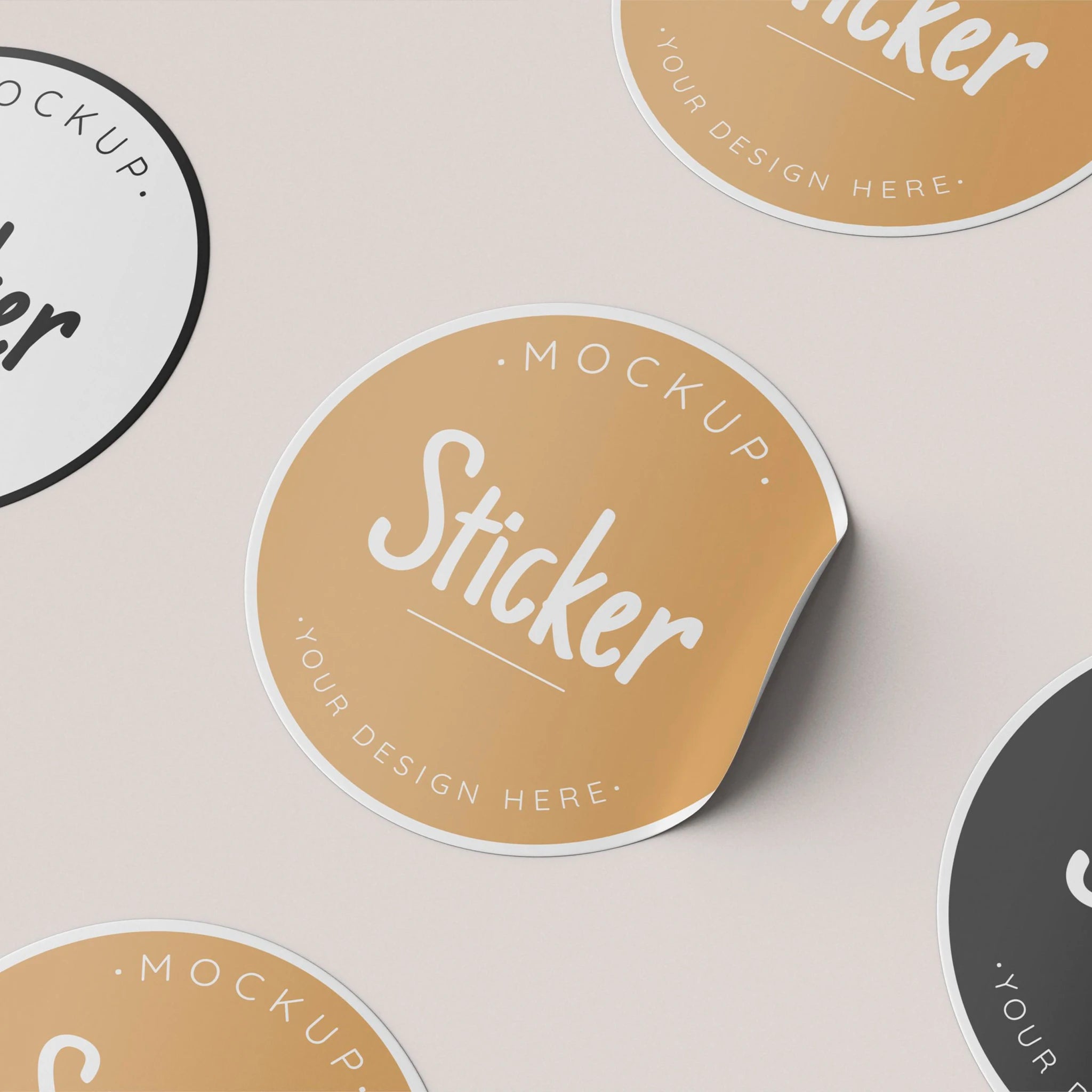 Custom Round Stickers