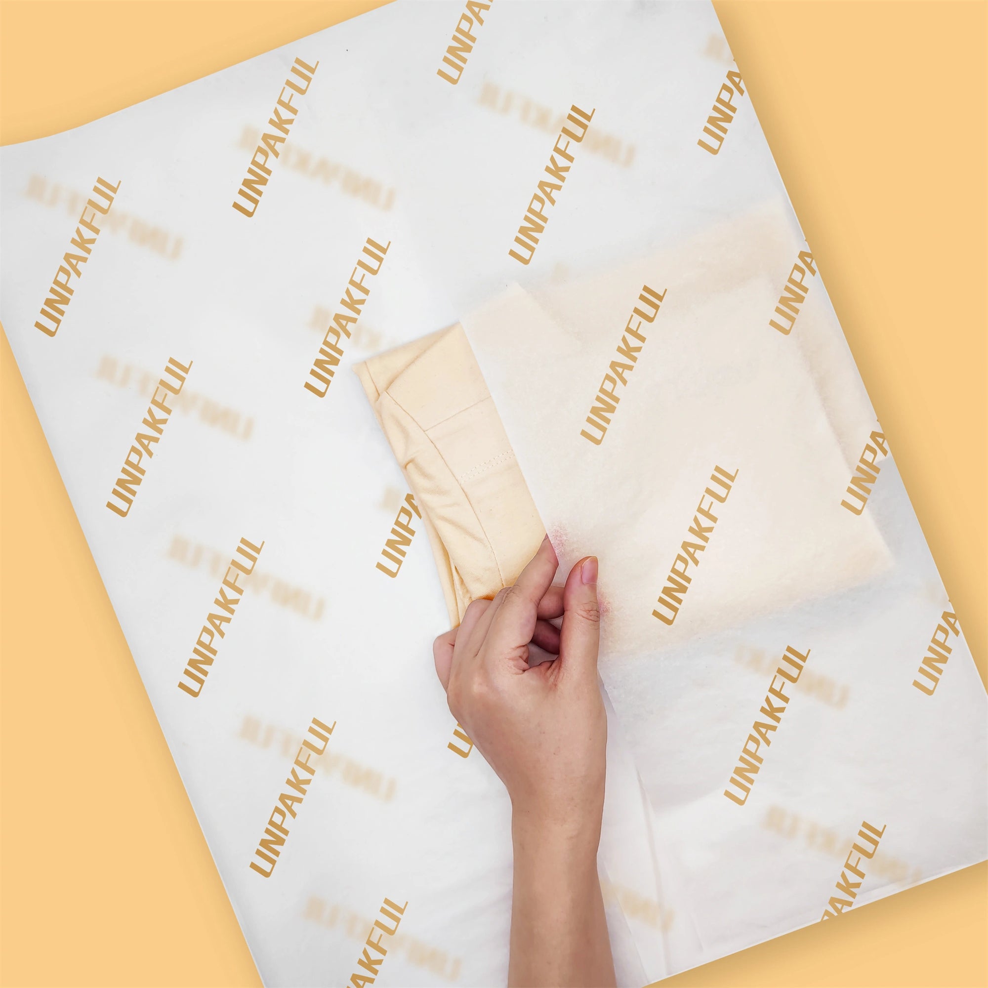 custom tissue paper wrapping clothes