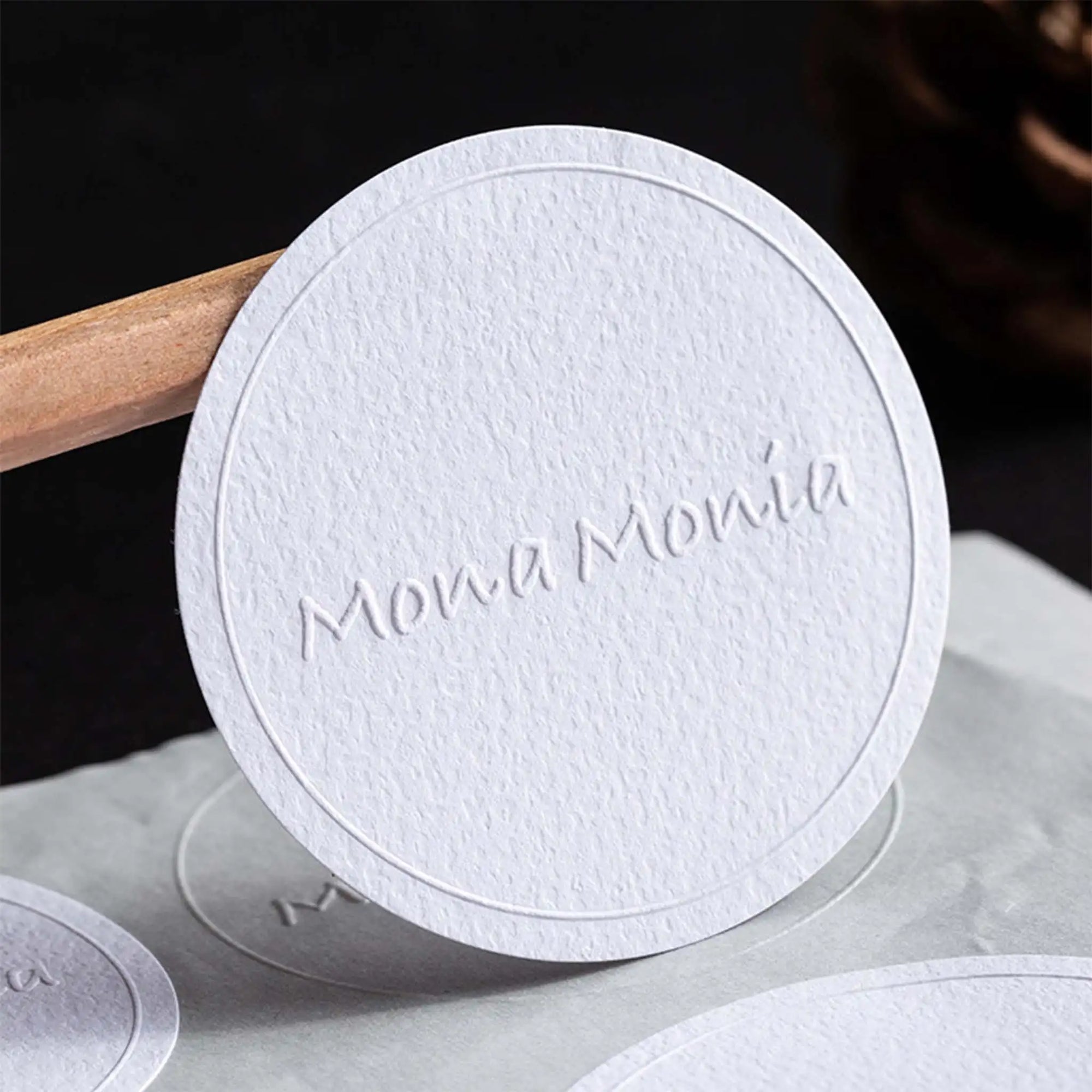 Custom Embossed Stickers