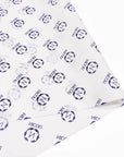 personalized 15lb blue logo tissue paper