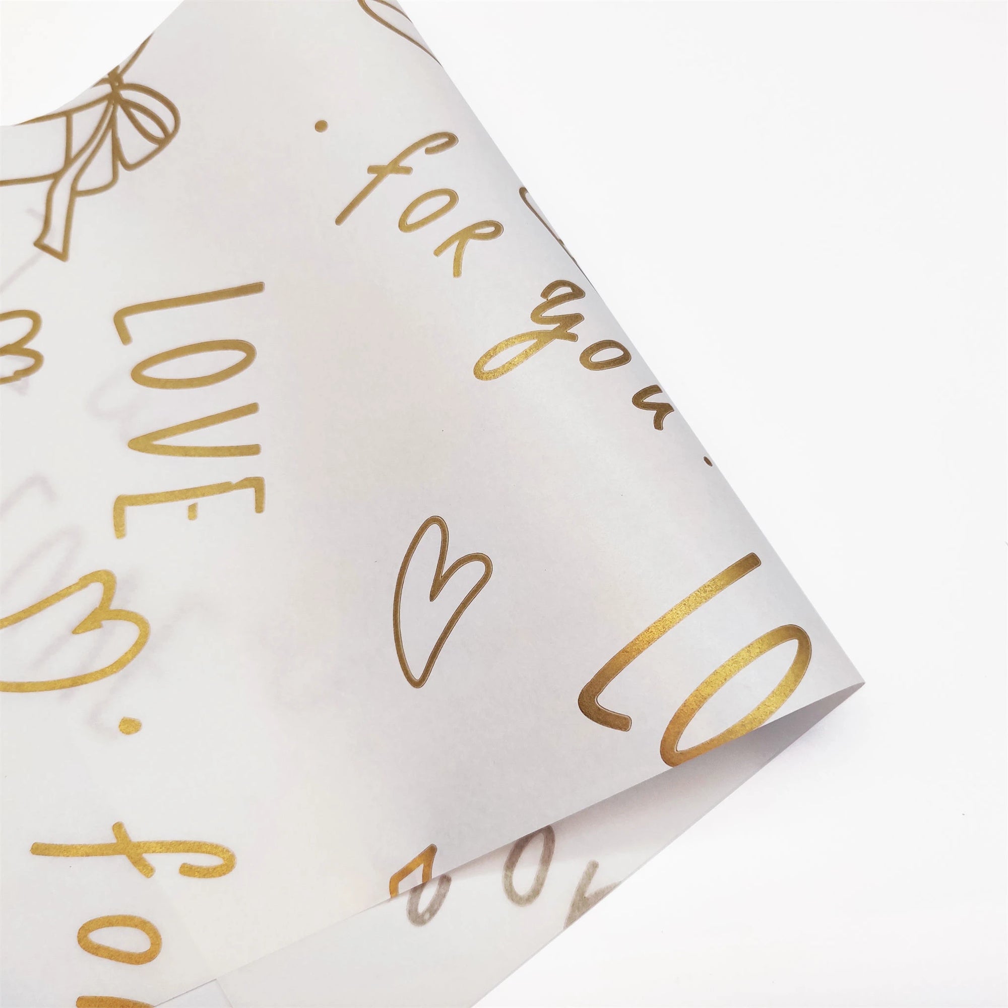 personalized 30lb tissue paper printed logo