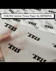 custom tissue paper video
